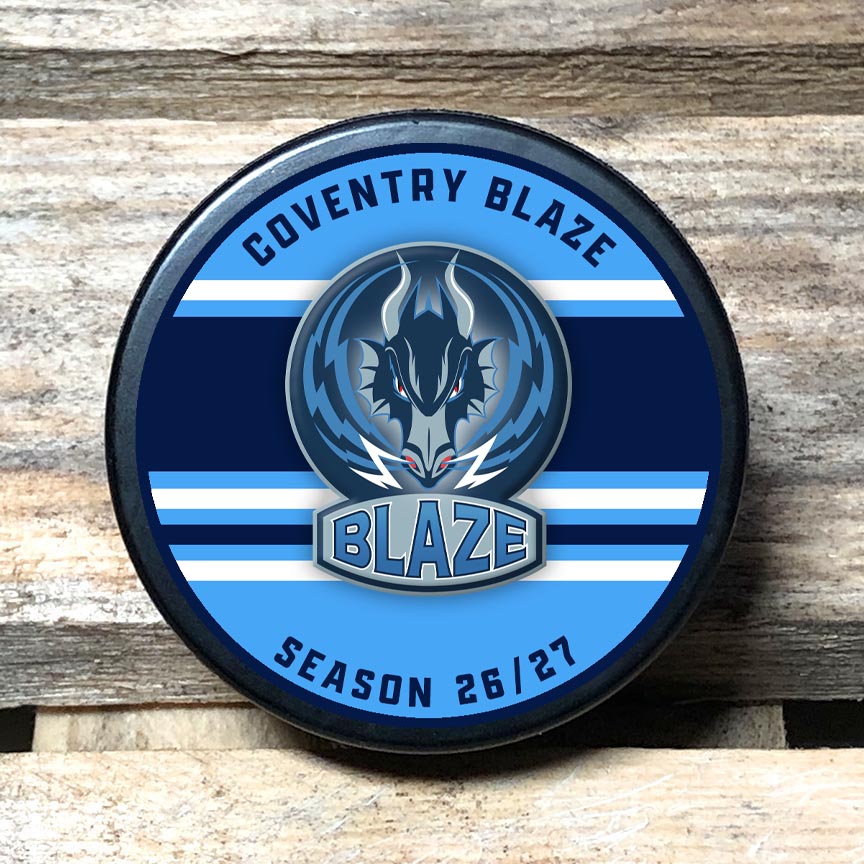 Blaze 2026 Home Jersey Puck
