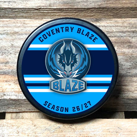 Blaze 2026 Home Jersey Puck