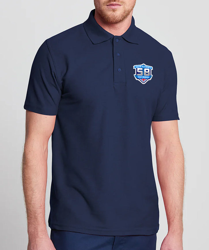 58 Clements Navy Polo Shirt