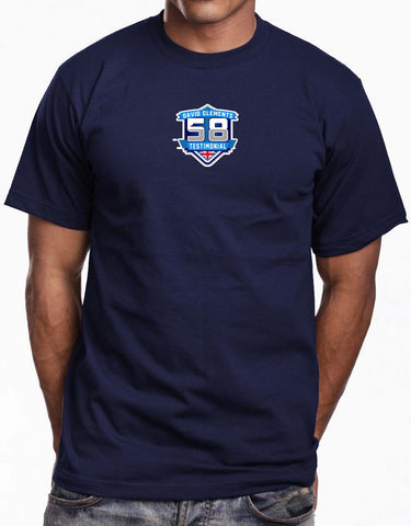 58 Clements Navy T Shirt