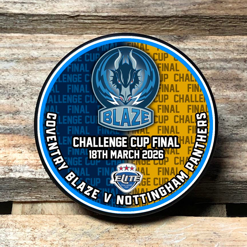 Blaze 2526 Challenge Cup Final Puck