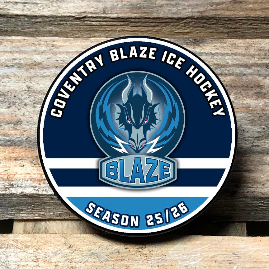 Blaze 2025 Home Jersey Puck