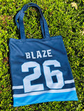 Blaze Jersey Tote Bag